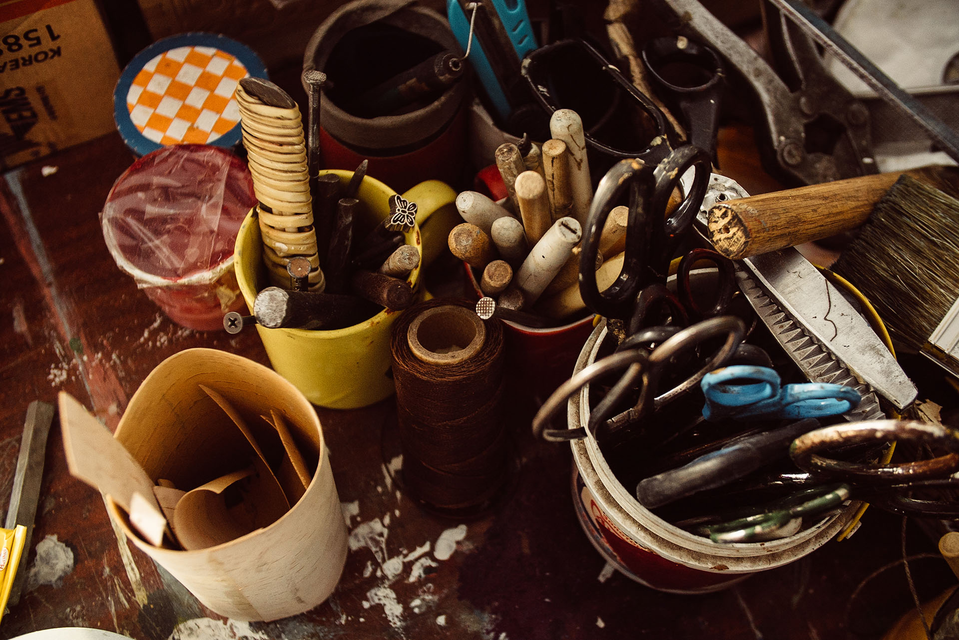 À l'atelier : dans le rétro