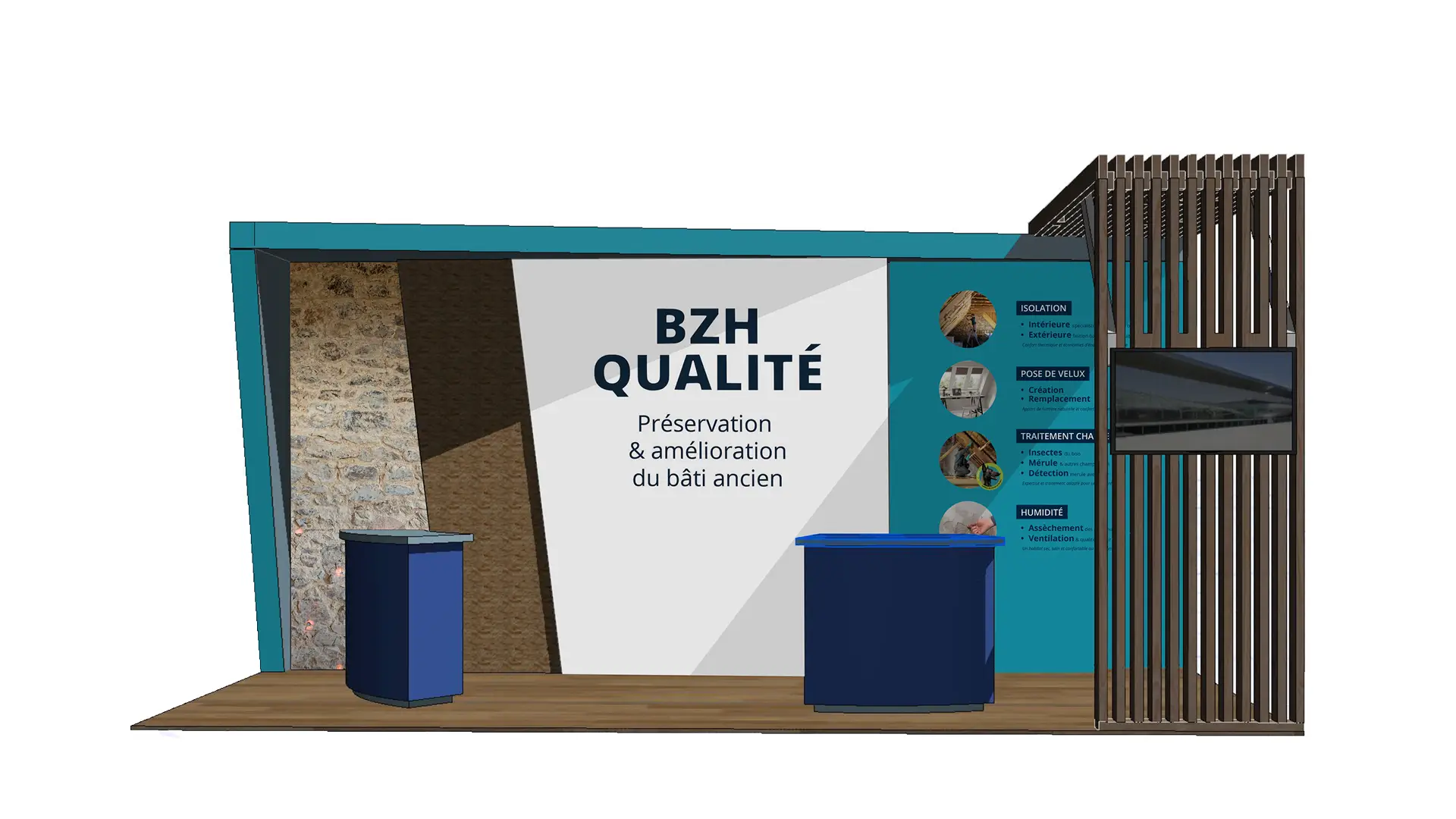 Création concept stand