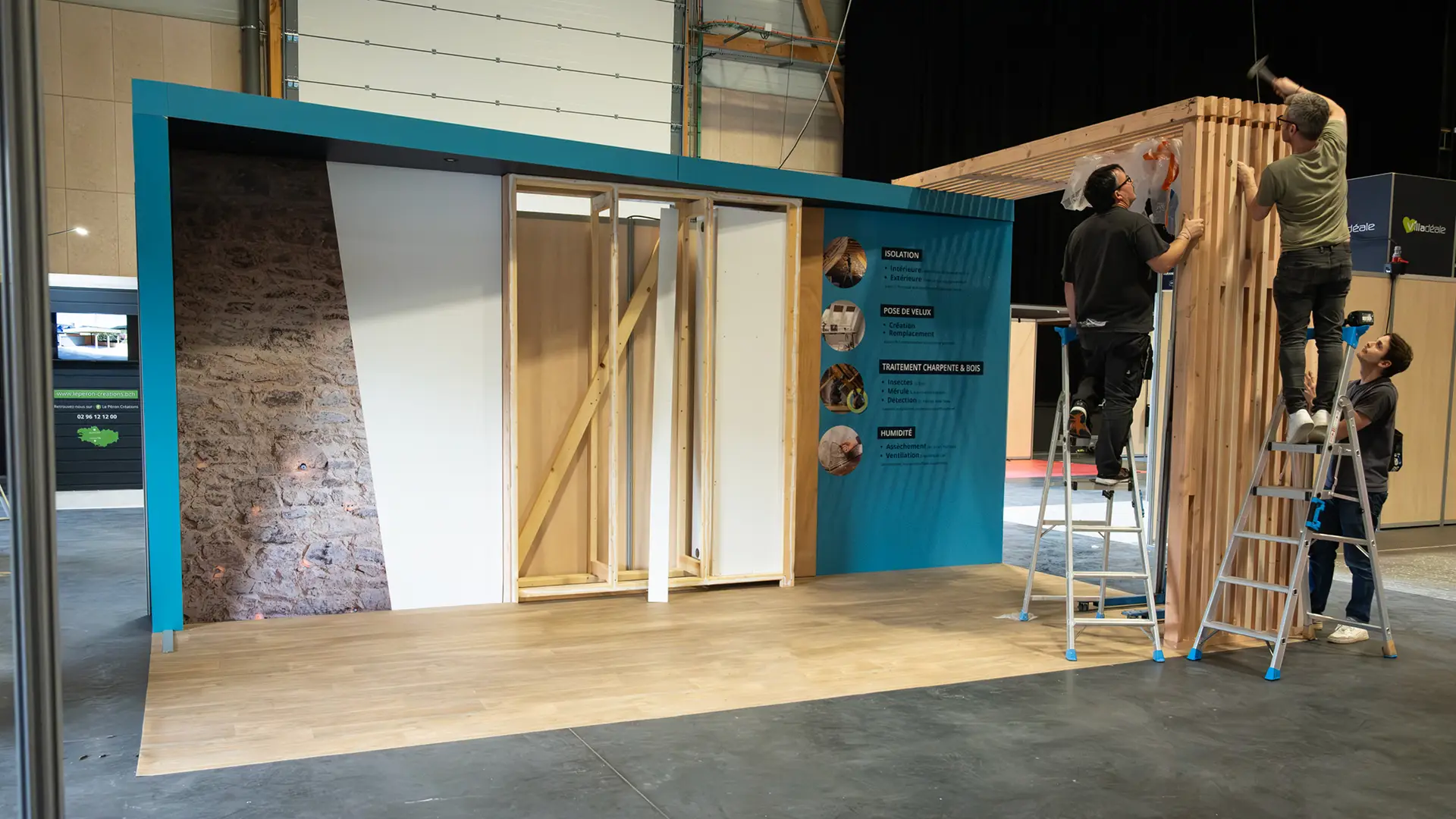 Fabrication du stand